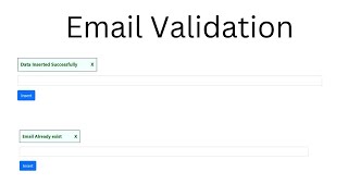 Email Validation | PHP | Bootstrap | jQuery |