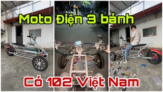 Xe điện 3 bánh có 102 tại Việt Nam || Xe Điện