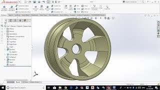 Car Wheel Rim 3DModel - Solidworks