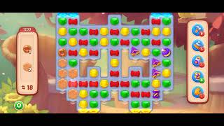 HomeScapes Level 1239 Walkthrough || Donut Biscuit Collectable || 16 Moves Left #homescapes