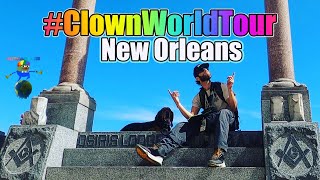 #CLOWNWORLDTOUR | The Masonic Cemetery (New Orleans, LA) 🔥