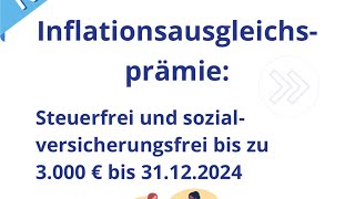 Inflationsausgleichsprämie