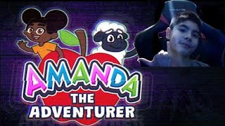 jugando a Amanda the Adventurer por primera vez l Justin Roblox