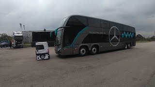 VOCÊ TERIA CORAGEM de FICAR DE FRENTE😮? PREPARATIVOS da LAT.BUS & TRANSPÚBLICO 2022 -MERCEDES-BENZ