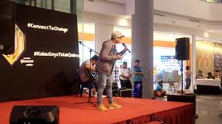 Fareed K-Clique before K-Clique, Voice Out 2015, 1st time on stage, masih nervous.