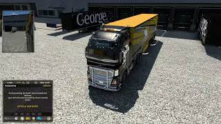 Euro Truck Simulator 2 Pro mods 2.63 Wrexford (Ireland) to Portsmouth (Uk) quick trip