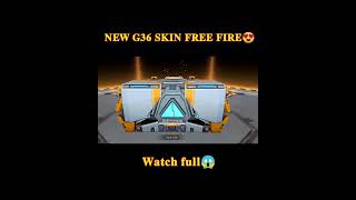 OPENING NEW G36 FLARING BIONICA GUN SKIN FREE FIRE😱 || G36 FLARING BIONICA GOOD OR BAD🤔?#shorts