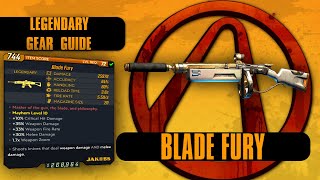 Borderlands 3 "Blade Fury" Legendary Gear Guide!