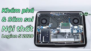 Khám phá nội thất Lenovo Legion 5 2020: Nhiều chi tiết đáng nói