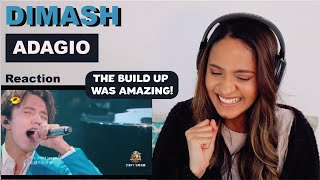 DIMASH - Adagio | REACTION!!