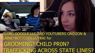 Child Exploitation Case Against GOOGLE and ex-YouTubers ONISION and KAI/Laineybot