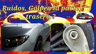 Ruidos en suspención tracera? Cómo diagnosticar y repararlo en Mazda 3 2.0l 2007 #Garagemejia503