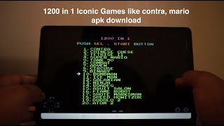 PLAY 1200 OLD ICONIC GAMES | Contra | Mario | CIRCUS | ANY ANDROID DEVICE | FULL 2022 PUNJABI VIDEO