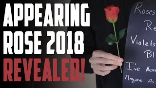 Appearing Rose - Stage Magic (2018) - Magic Tricks REVEALED