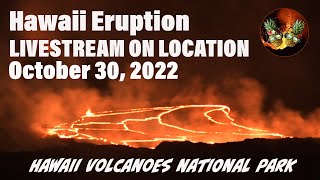 Live Hawaii Eruption Kilauea Mauna Loa Update | October 30, 2022