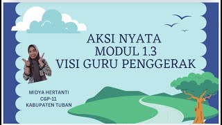 AKSI NYATA MODUL 1 3