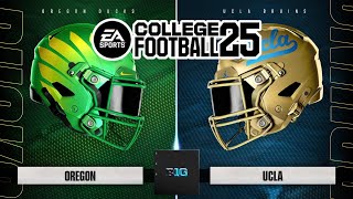 Oregon vs UCLA EA College Football 25 | 2024 Season Simulation | 5-Minute Quarters