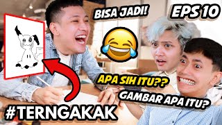 DISURUH NEBAK GAMBARAN TEMEN KITA YANG ABSURD ‼️ #TERNGAKAK