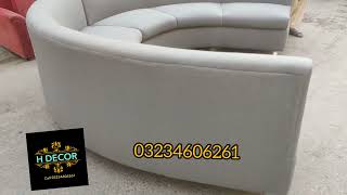 #Latest and #stylish round D #sofa