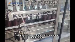 High-speed piston shower gel fill packag machine