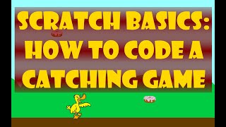 How to code a simple item catching game in Scratch.