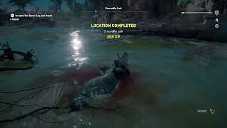 Assassins Creed Origins Crocodile Lair Level 21 Mission Directive