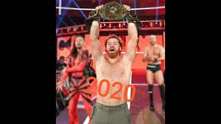 Sami Zayn evolution (2010-2023)😍👆😍💕💕💗😈😈😴#shorts