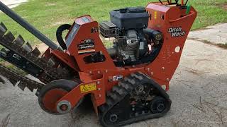 Ditch Witch C16X Trencher Quick Operation Tutorial - DeRidderRentals.com