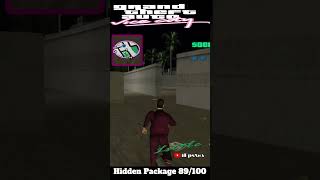 Hidden Package location 89/100 in GTA VC #gta #gaming #gtasanandreas #shorts