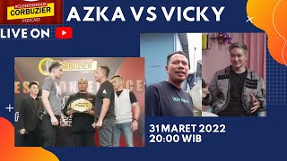 Azka Corbuzier Yakin Bisa Jatuhkan Vicky Prasetyo dalam Pertandingan Tinju