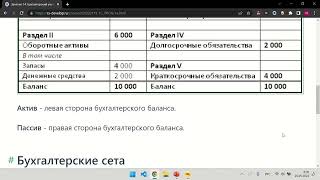 Бухгалтерский учет. Базовые понятия. Занятие 14. Продвинутый курс по программированию в 1С.