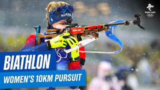 Biathlon - Women's 10km Pursuit | Full Replay | #Beijing2022