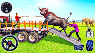 Real Animal Cargo Truck Simulator 3D - Offroad Driving Wild Animal Transport-  Android Gameplay