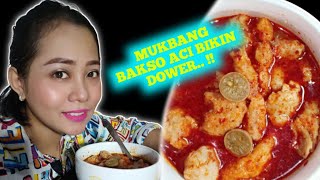 MUKBANG BAKSO ACI TULANG RANGU SUPER PEDAS