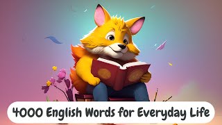 4000 English Words for Everyday Life - Basic Vocabulary - American English Pronunciation #3