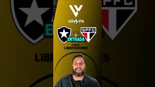 Botafogo x São Paulo - Os times com Futebol mais bonito no Brasil se enfrentam! Libertadores 2024