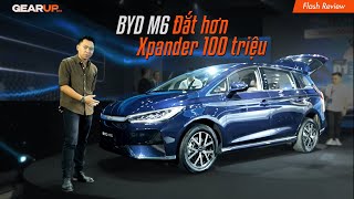 BYD M6 - xe 7 chỗ cỡ nhỏ, RẤT HAY ở nhiều mặt nhưng đắt hơn Xpander 100 triệu! | GearUp