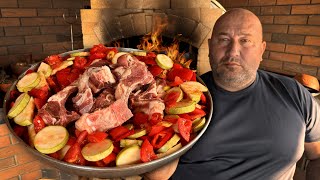 Large Frying Pan of Turkish Lamb!