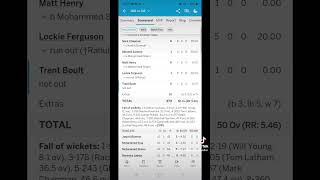 IND vs NZ 21st Match (D/N), Dharamsala, October 22, 2023, ICC Cricket World Cup