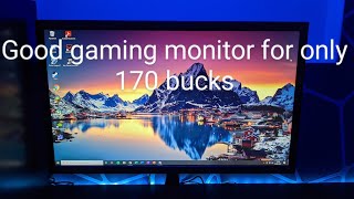 Good gaming monitor for under 200 bucks  #shorts