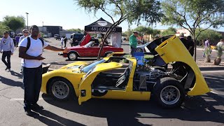 The Cars & Coffee Scottsdale Return! Ford GT40 is the King!