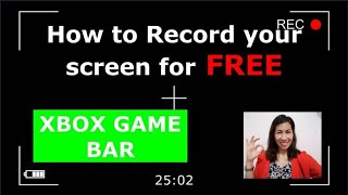 How to record your Lessons for FREE using Xbox Game Bar | NATIVECAMP