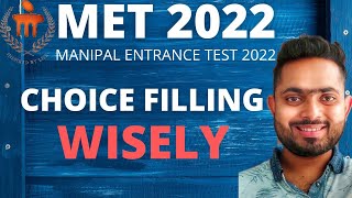 MET 2022 || How to fill choices || met 2022 counseling choice filling|| #met2022