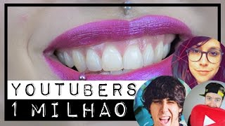 100 Youtubers brasileiros com mais de um milhão de inscritos