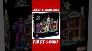 Lego X-Mansion FIRST LOOK! #marvel #lego #xmen #shorts