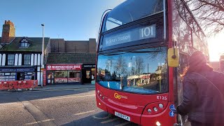 FRV - Go-Ahead London LX09 FCA E125 - 101 Wanstead - Beckton Station