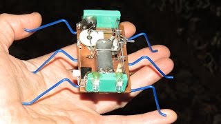 ТАРАКАН-СКРЕПКОХОД без коленвала.Mechanical Cockroach