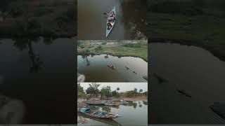 Gambia 🇬🇲 birding safari - Paddling Upstream #drone #safari #birding