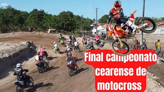 Final da copa cearense 2022 de motocross, 7º motocross marrecas trairi Ceará.