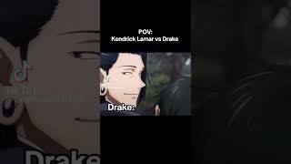 Drake vs Kendrick in a nutshell but jjk